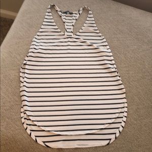 Tart tank size small high side slit